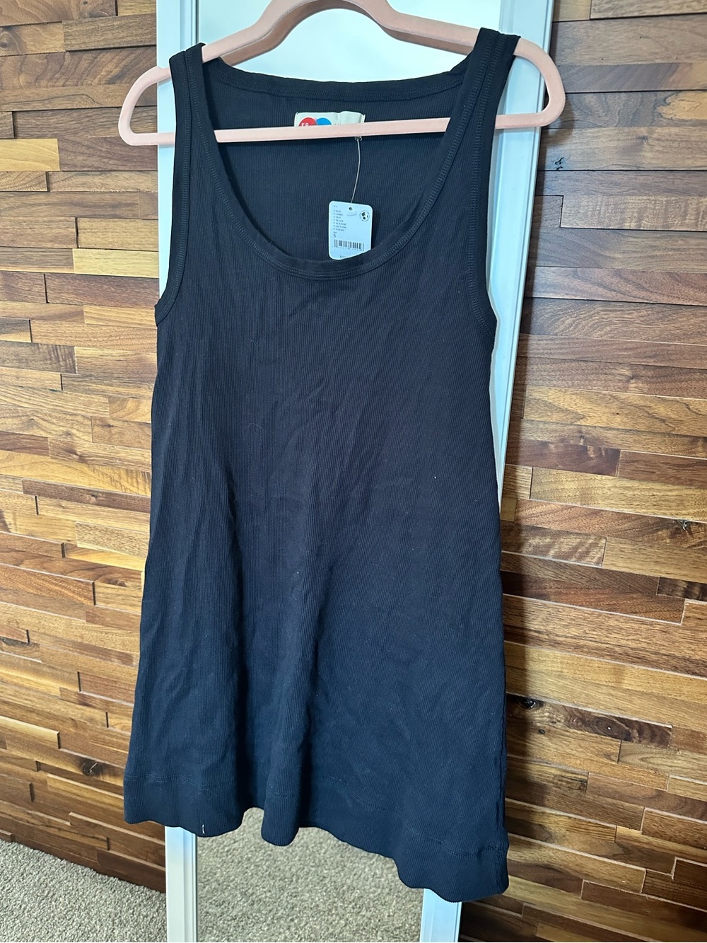 NWT🖤Free People Beach Tracy Mini Dress Black Small